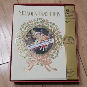 Unused Vintage Christmas Greeting Cards by Drawing Board Holidays New Year NYE